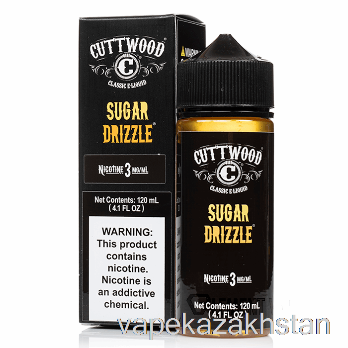 Vape Kazakhstan Sugar Drizzle - Cuttwood E-Liquid - 120mL 0mg